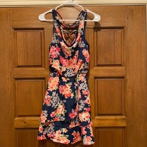Sundress floral print- size S